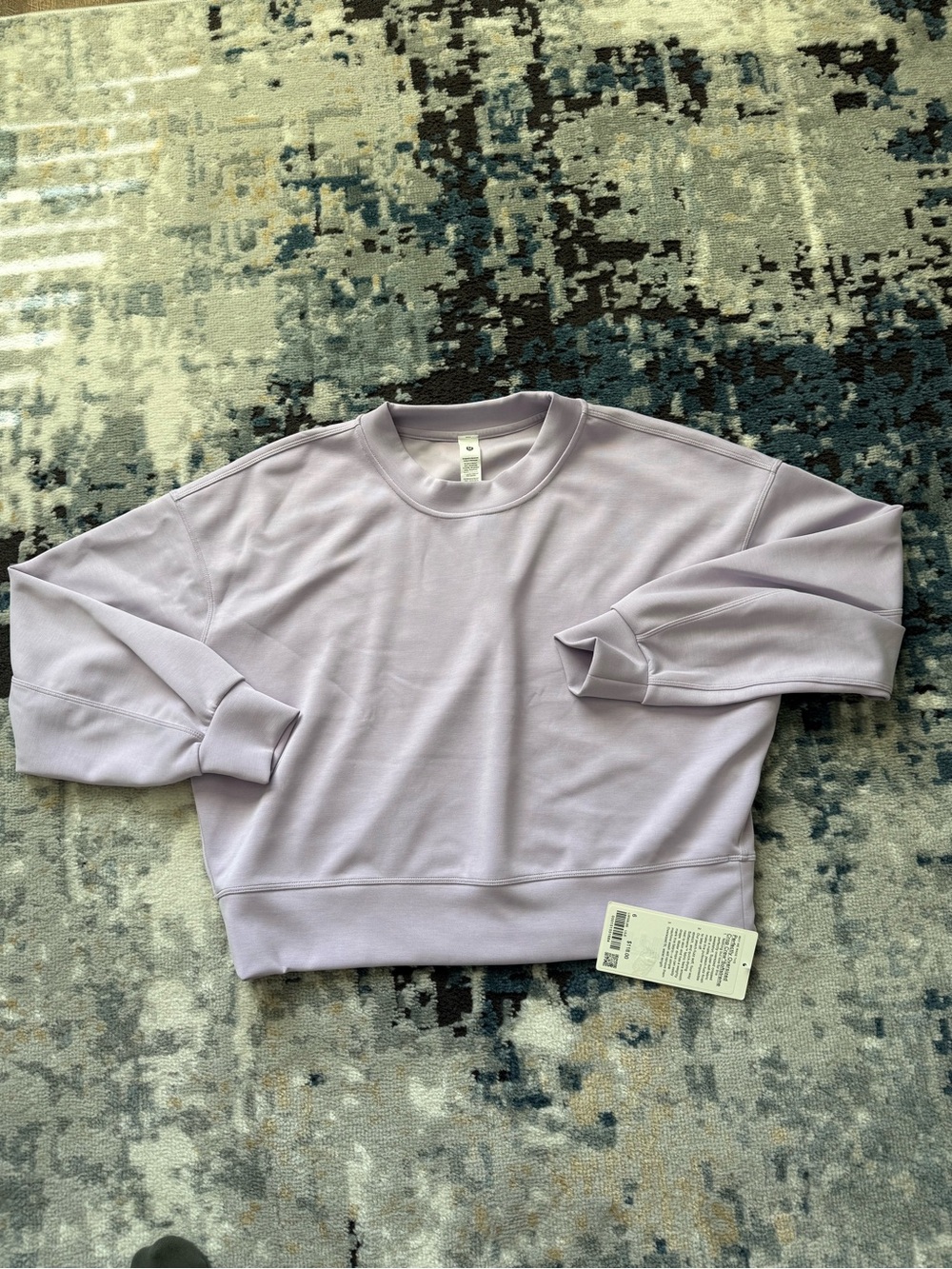 NWT lululemon Softstreme Perfectly Oversized Cropped Crew